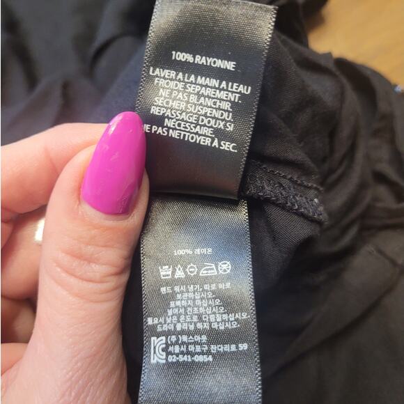 Obey Black Cropped Sleeveless Jumpsuit XS Lightweight Beachy Streetwear EUC - Picture 15 of 16